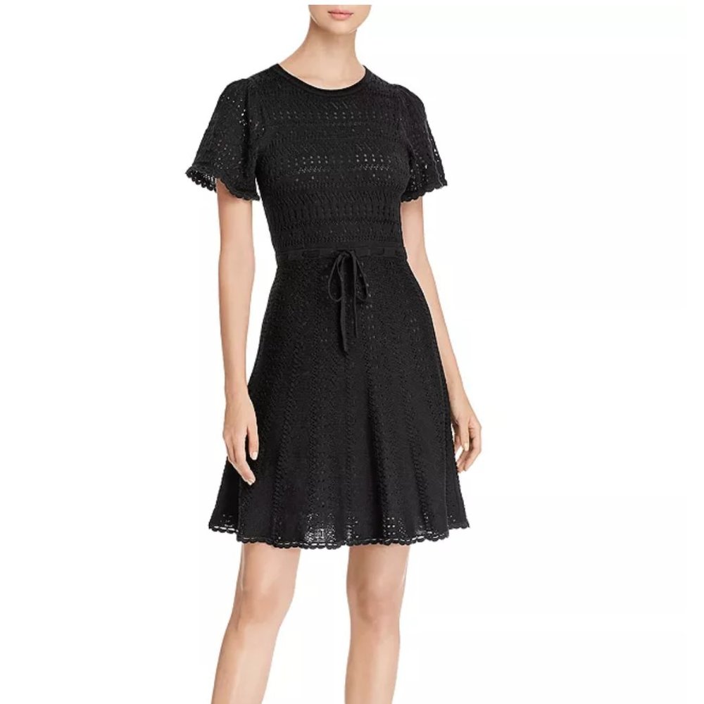 Black Crochet Kate Spade Dress